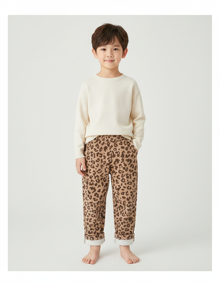 Pantalon Léopard 5023 - Imprimé Cordé