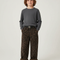 Pantalon Léopard Marron Ample Velours Doux Enfant