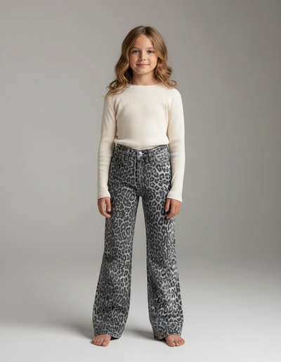 Pantalon Léopard Femme Enfant