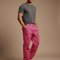 Pantalon Léopard Rose Cargo Ample Homme - Toile