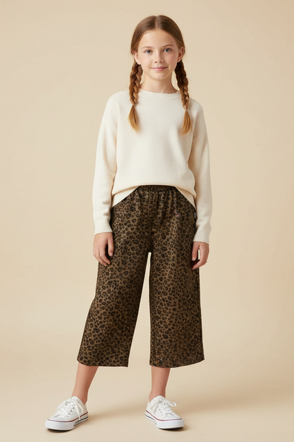 Pantalon Kaki Leopard - Maille