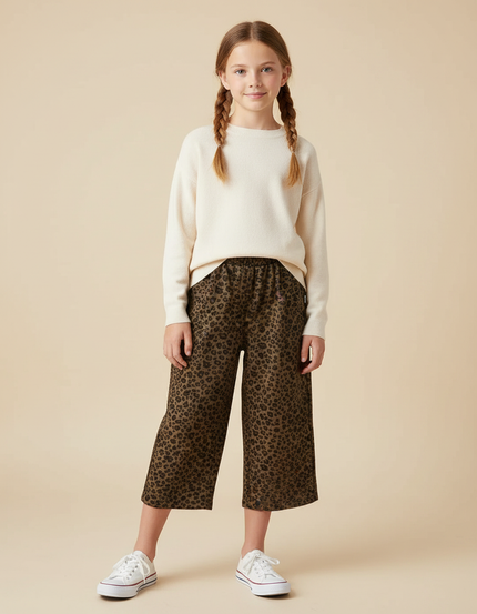 Pantalon Kaki Leopard - Maille