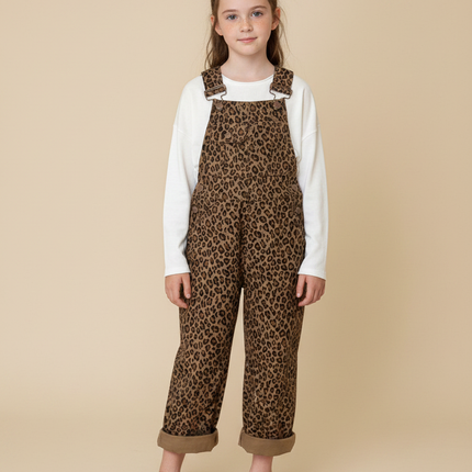 Combinaison Pantalon Leopard - Imprimé Toile