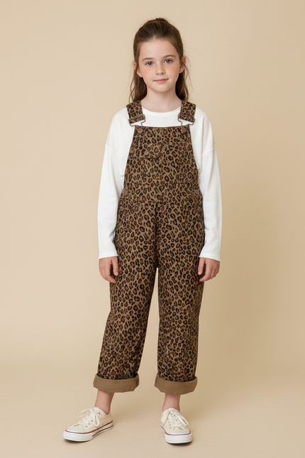 Combinaison Pantalon Leopard - Imprimé Toile