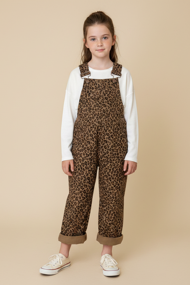 Combinaison Pantalon Leopard - Imprimé Toile