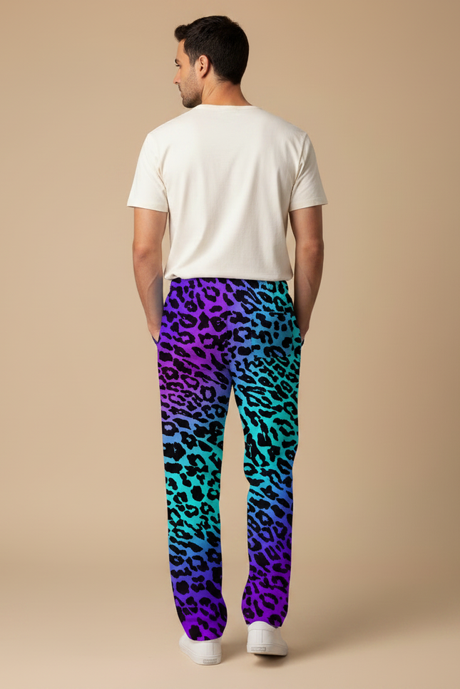 Pantalon Leopard Fluo - Imprimé Polyester - vue 2