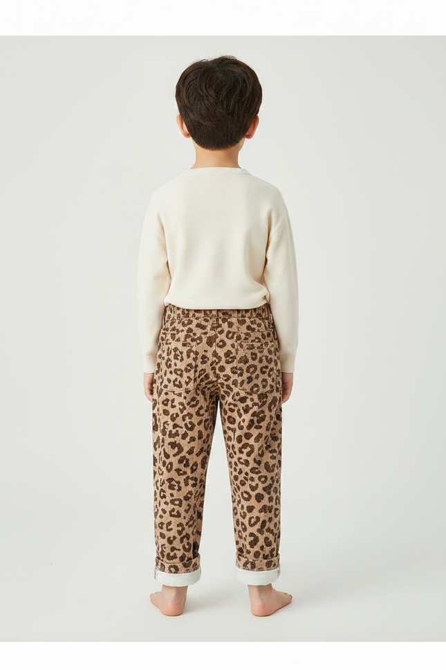 Pantalon Léopard 5023 - Imprimé Cordé - vue 2