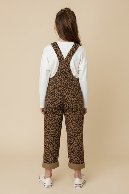 Combinaison Pantalon Leopard - Imprimé Toile - vue 2