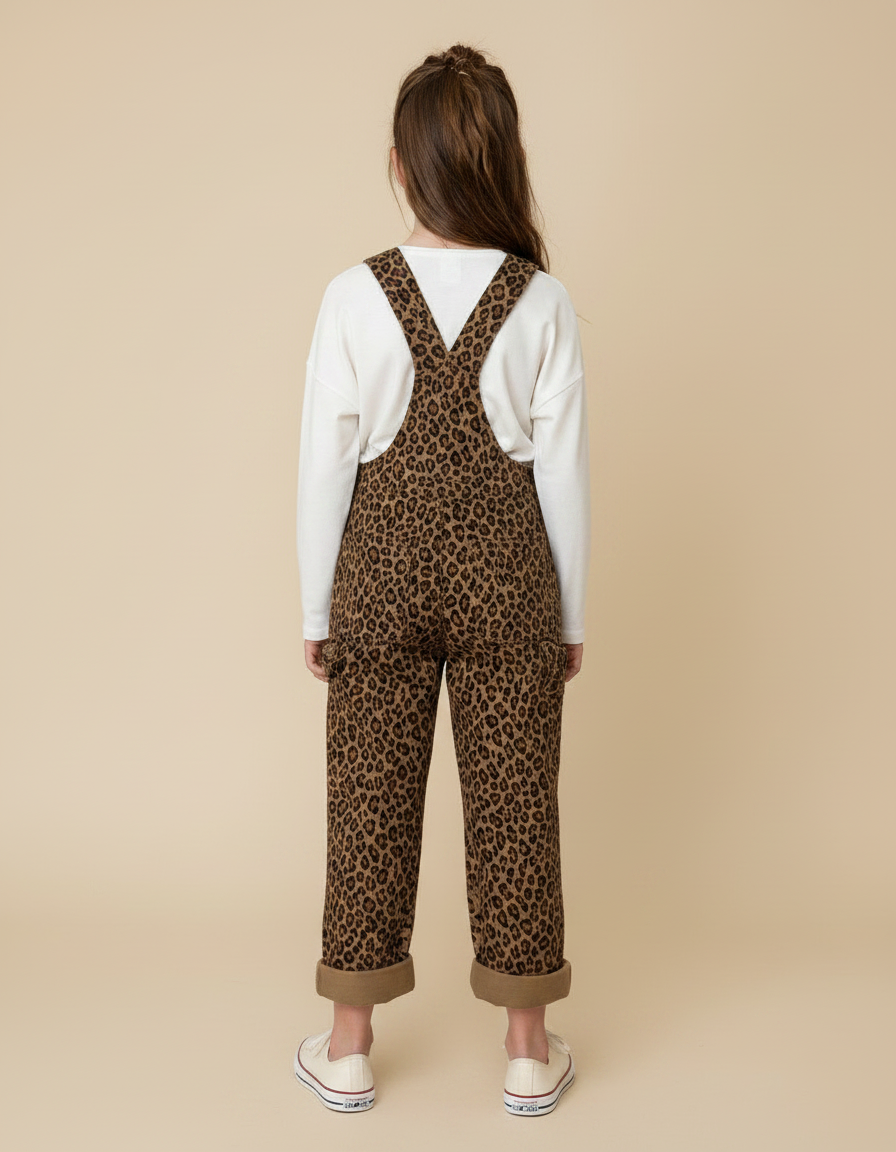 Combinaison Pantalon Leopard - Imprimé Toile - vue 2