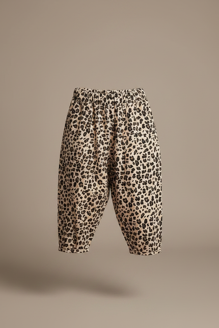 Pantalon Léopard Ample Imprimé Coton Enfant - vue 3
