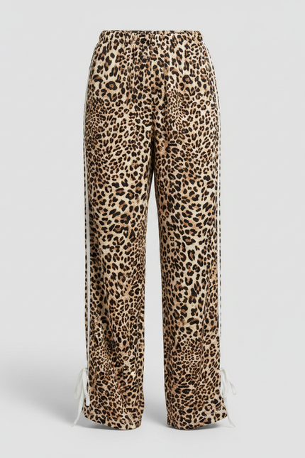 Pantalon Imprime Leopard Femme - Imprimé Viscose - vue 3