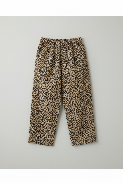 Pantalon Léopard Enfant Harem Imprimé Doux Confortable - Velours - vue 3
