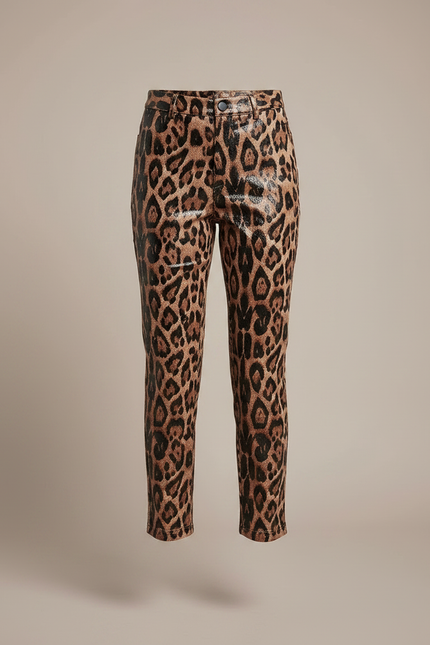 Pantalon Leopard Paillette - Imprimé Polyester - vue 3