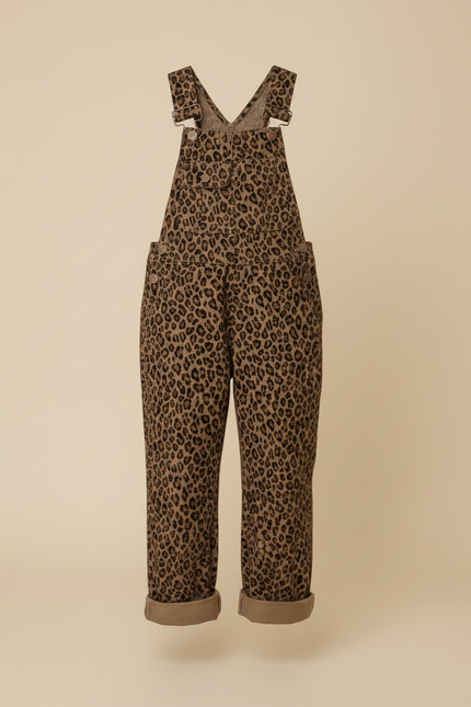 Combinaison Pantalon Leopard - Imprimé Toile - vue 3