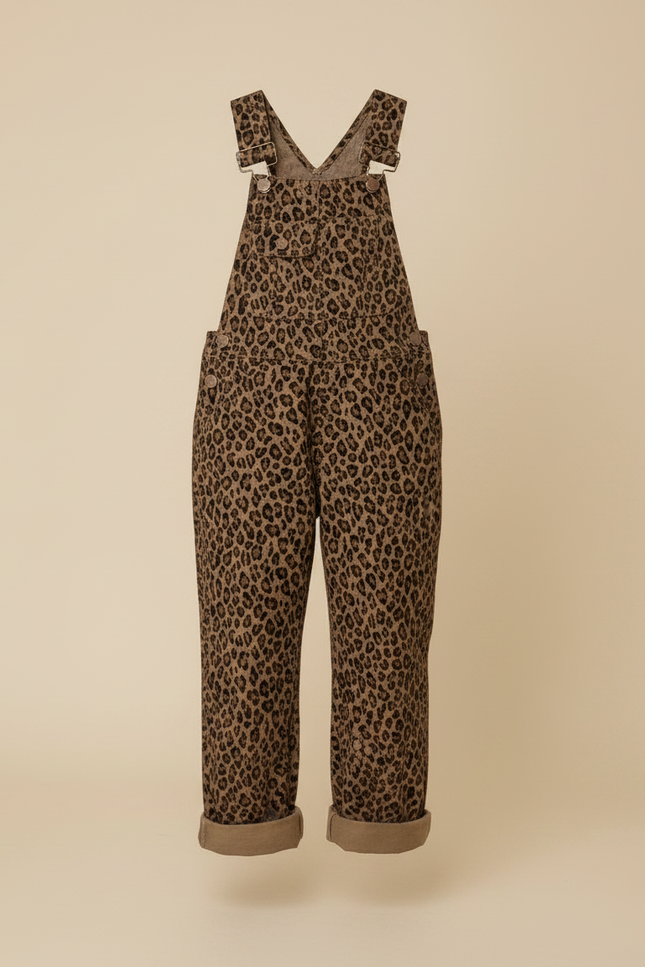 Combinaison Pantalon Leopard - Imprimé Toile - vue 3