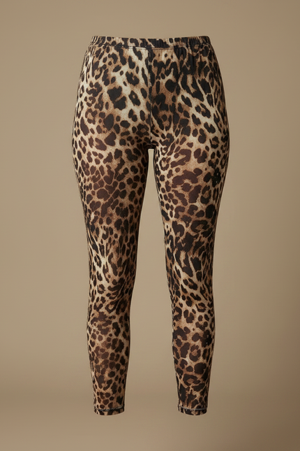 Pantalon Léopard 7601 - Imprimé Maille - vue 3