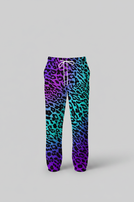 Pantalon Leopard Fluo - Imprimé Polyester - vue 3