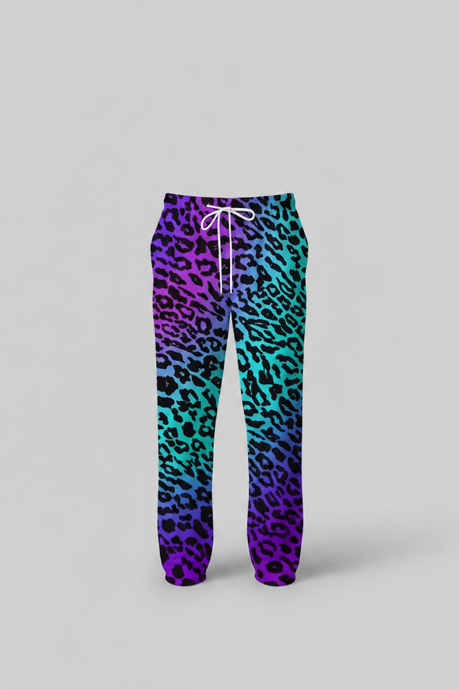 Pantalon Leopard Fluo - Imprimé Polyester - vue 3